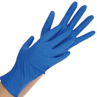 Einweg Handschuhe Vinyl pro Food Ansell >Abverkaufsware< Vinyl-Handschuhe pro Food Ansell, gepudert, Box 100 Stück