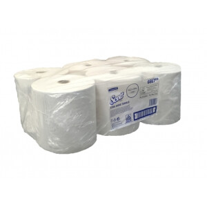 Kimberly-Clark SCOTT KC Airflex Handtuchrollen, 1-lagig,...