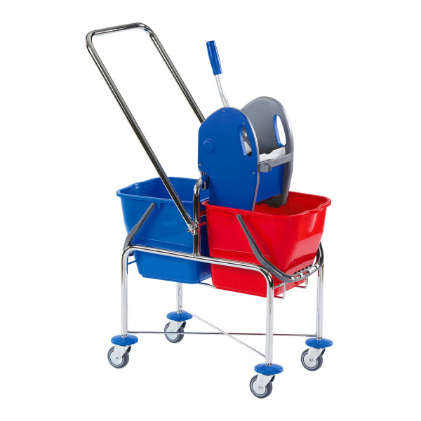Doppelfahrwagen erhöht mit Deichsel 17 L SOLID – DOFA 20 TD