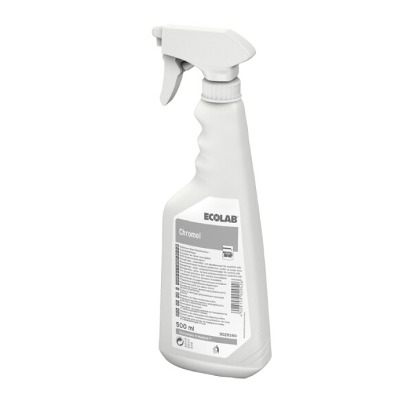 ECOLAB Chromol Edelstahlpflege – 500 ml – Flasche
