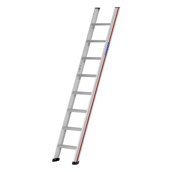 HYMER Stufenanlegeleiter, 8 Stufen, Länge 2,25 m, 601208