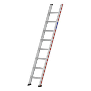 HYMER Stufenanlegeleiter, 8 Stufen, Länge 2,25 m,...