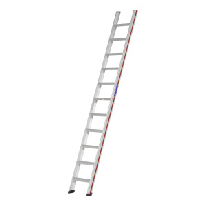 HYMER Stufenanlegeleiter, 11 Stufen, Länge 3,00 m,...