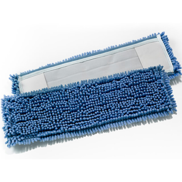 Mikrofasermopp Chenille 50 cm blau