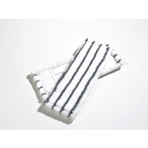 Mikrofasermopp grau gestreift 40 cm