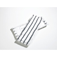 Mikrofasermopp grau gestreift 40 cm