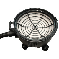 CLEANFIX S10 Plus VDE Trockensauger Kesselsauger Staubsauger rot, inkl. Zubehör