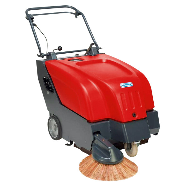 CLEANFIX© KS650 IBC – professionelle Akku-Kehrmaschine für Innen- und Außenbereiche