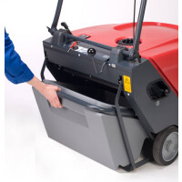 CLEANFIX© KS650 IBC – professionelle Akku-Kehrmaschine für Innen- und Außenbereiche