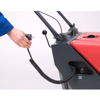 CLEANFIX© KS650 IBC – professionelle Akku-Kehrmaschine für Innen- und Außenbereiche