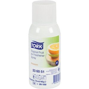 Tork Lufterfrischer Spray mit Fruchtduft A1, Tropical...