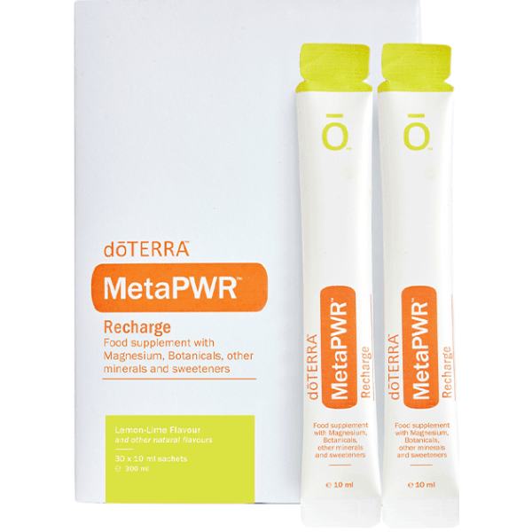 doTERRA MetaPWR™ Recharge | Electrolytes – Lemon Lime Flavor 30x10 ml Sachets