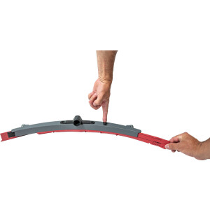 CLEANFIX Abstreiflamellensatz Standard Rot für...
