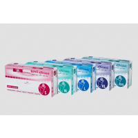 Nitrilhandschuhe XL medical care serve Puderfrei 100 Stück. blau