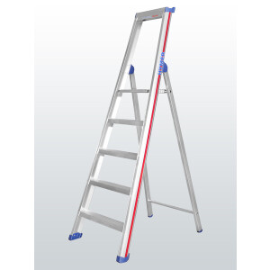 Stufenstehleiter mit Plattform – einseitig begehbar...