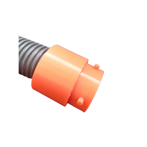 TPU Schlauchverbindung Ø 38–70 mm – Aufdrehbare Schraubkupplung