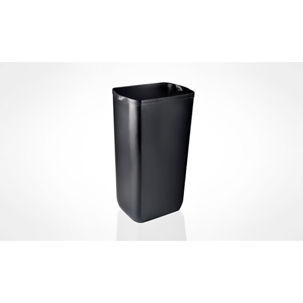 Marplast MP742 Wandmülleimer 23 L Schwarz – Colored Edition – Hygienisch & elegant