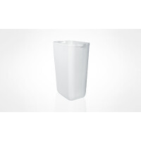 Marplast MP742 Wandmülleimer 23 L Weiß – Colored Edition – Hygienisch & platzsparend