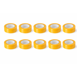 10x Profi Goldband Krepp 50m x 30 mm Rolle Klebeband...