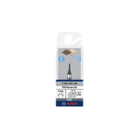 Bosch PRO Nutfräser 2 608 628 438, einschneidig, Ø 3,2 × L 7,7 mm, Schaft 6 mm – Präzisions-Oberfräser für Holz
