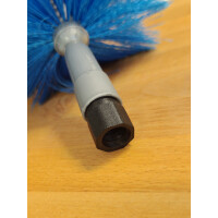 Adapter Staubbiene® Rund-Staubbesen auf UNGER OptiLoc® Teleskopstange – Die professionelle Verbindung für maximale Reichweite – PETG-GF