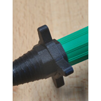 Adapter Staubbiene® Rund-Staubbesen auf UNGER OptiLoc® Teleskopstange – Die professionelle Verbindung für maximale Reichweite – PETG-GF
