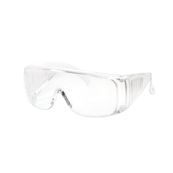 KS Tools Schutzbrille Überbrille transparent – EN 166 – Für Brillenträger geeignet