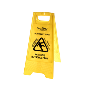 Warnschild Achtung Rutschgefahr Gelb Klappaufsteller...